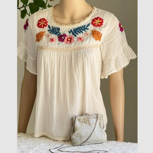 Vintage Magid 1960s Beaded Silver Art Deco Style Kiss-Lock Small Clasp Purse - Picture 2 of 10